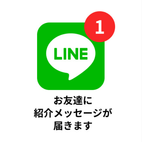 LINEが届きます